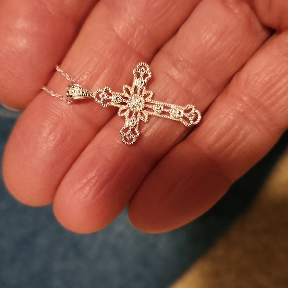 RJ Graziano filigree cross - Picture 9 of 13
